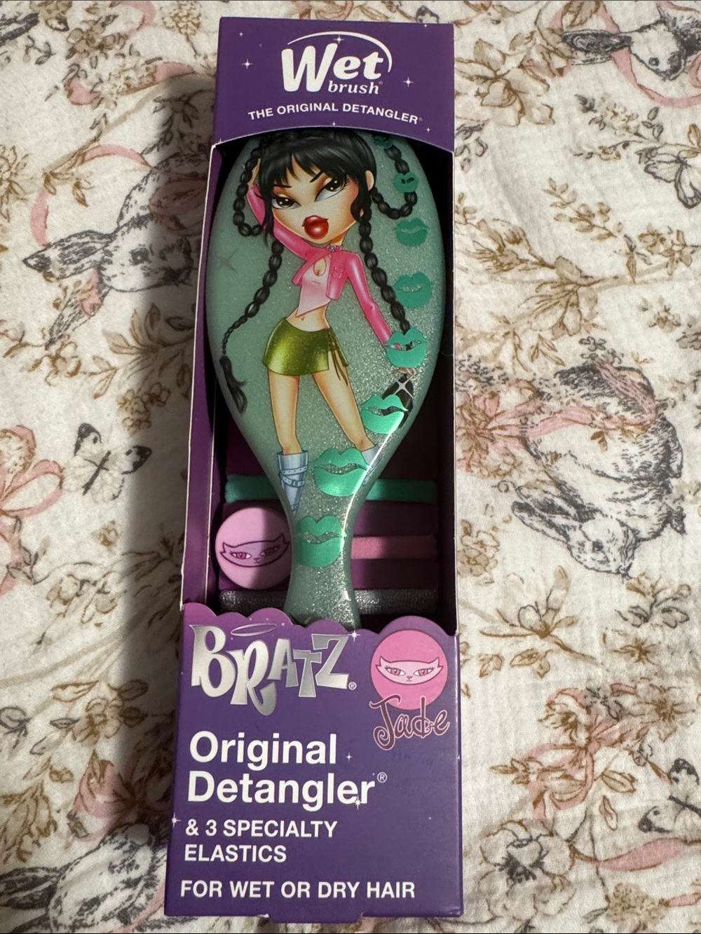 Bratz Original Detangler Hair Brush - Pink, Green, Blue Options - Picture 4 of 5
